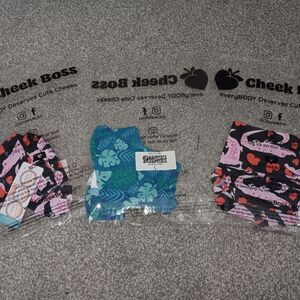 Womens Underwear Set - Vibrant Blue, Pink, and Black